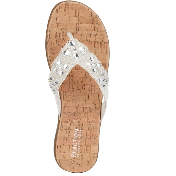 Kenneth Cole Jewel Embellished GlamAthon Flip Flop - Picture 10 of 12